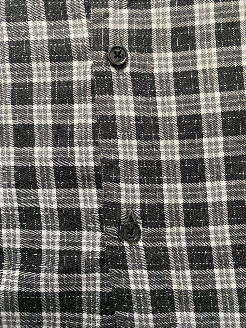 MICHAEL KORS | 100% Cotton Plaid Button Down Shirt Tailored Fit XXL - Picture 12 of 17